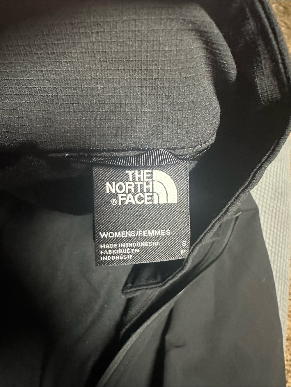 The North Face Women's Black Shell Jacket with Logo Tag